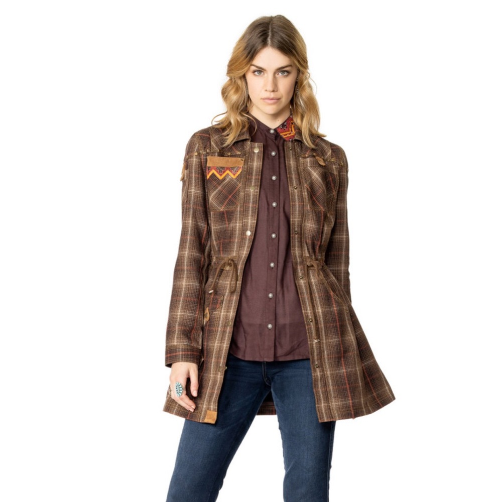 Double D Wapiti Plaid Jacket
